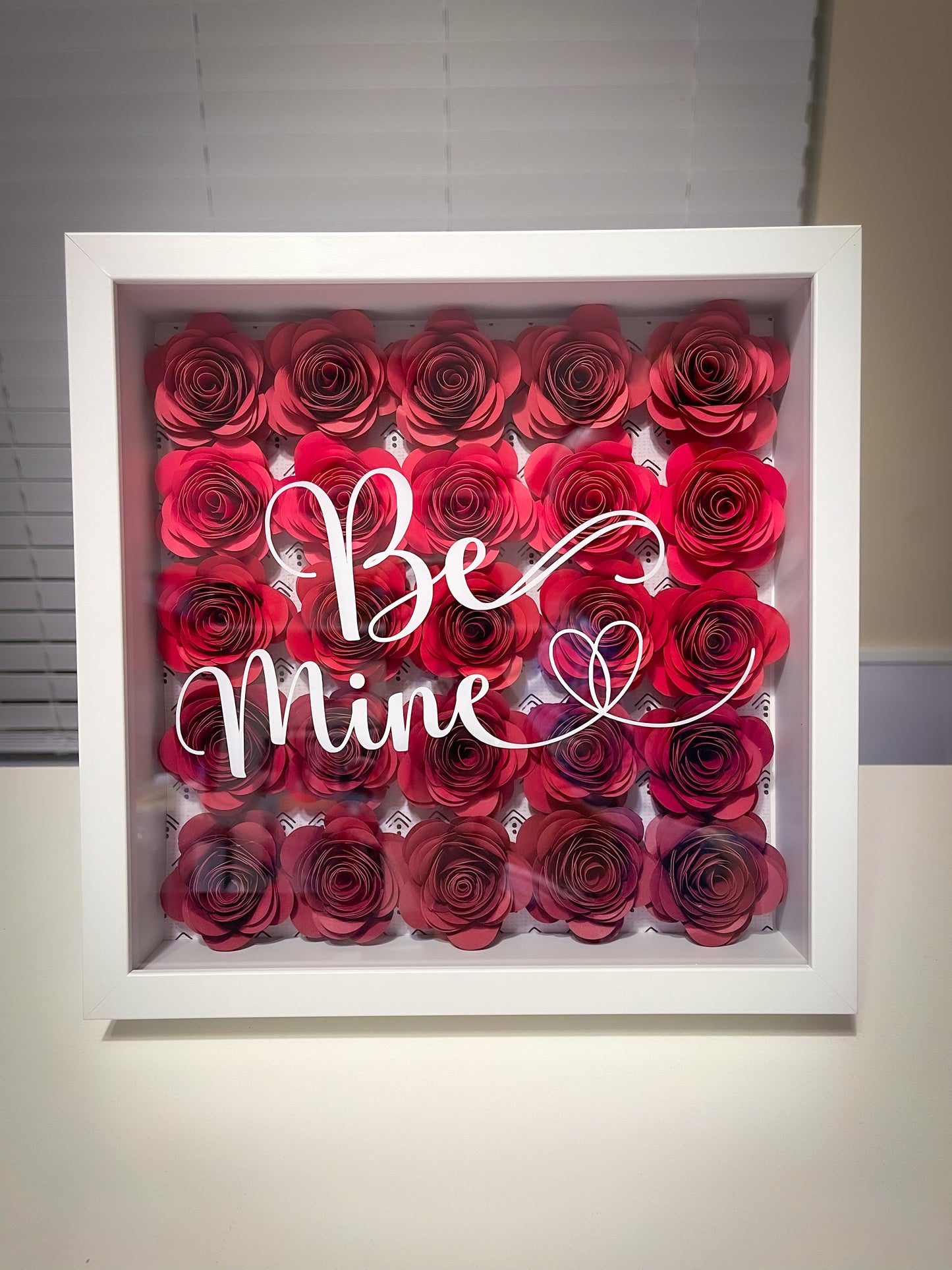 Valentine's Day Themed Shadow Box