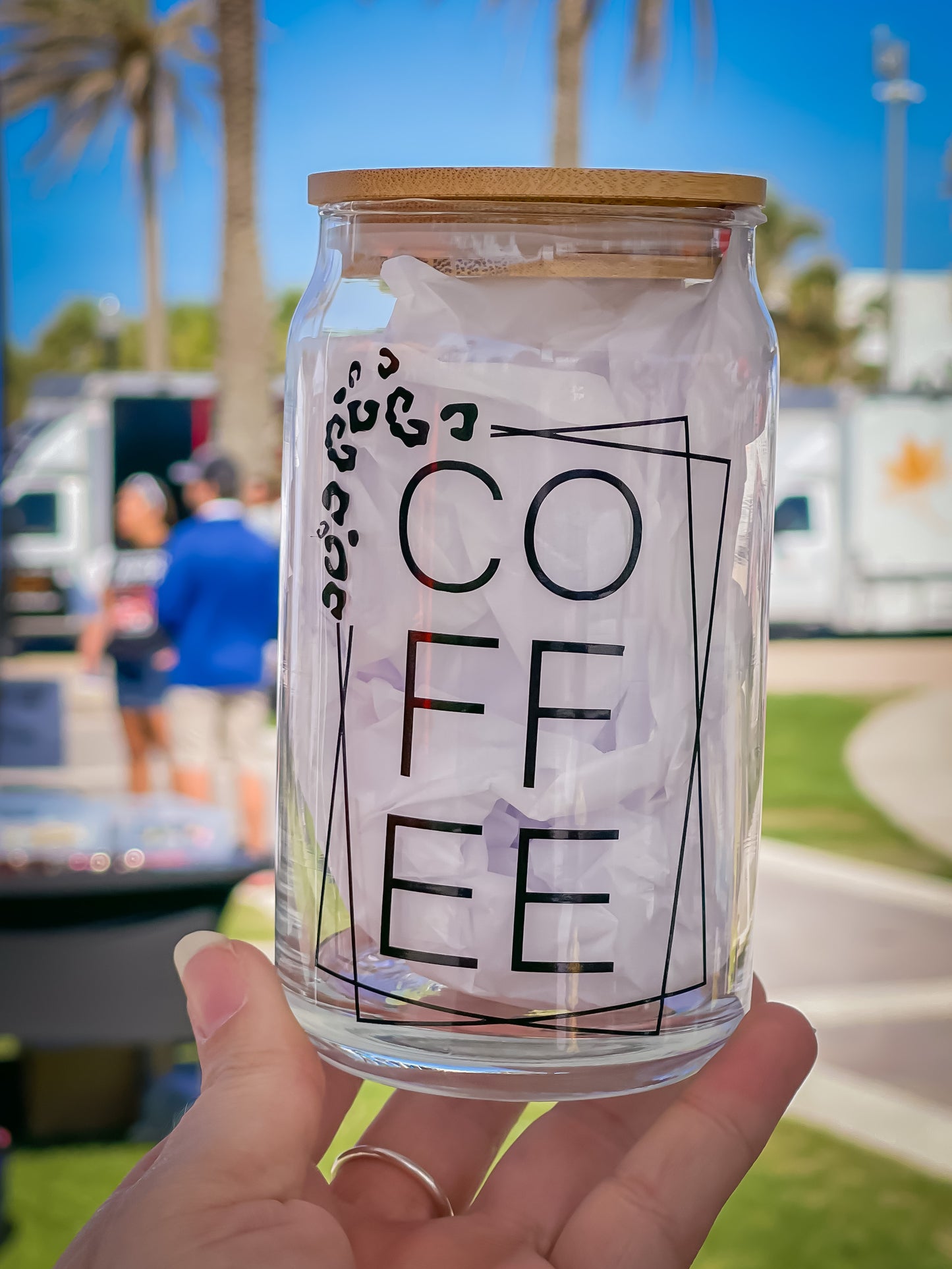 Coffee Style Libbery Glass Cup