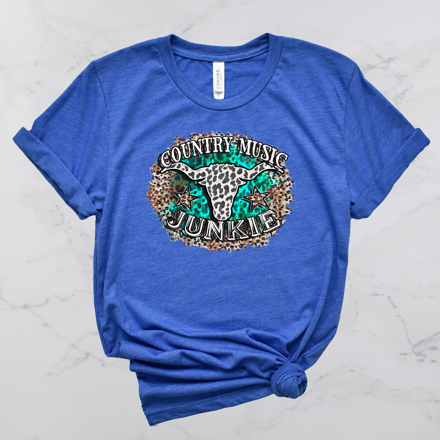 Country Music Junkie Short Sleeve T-Shirt