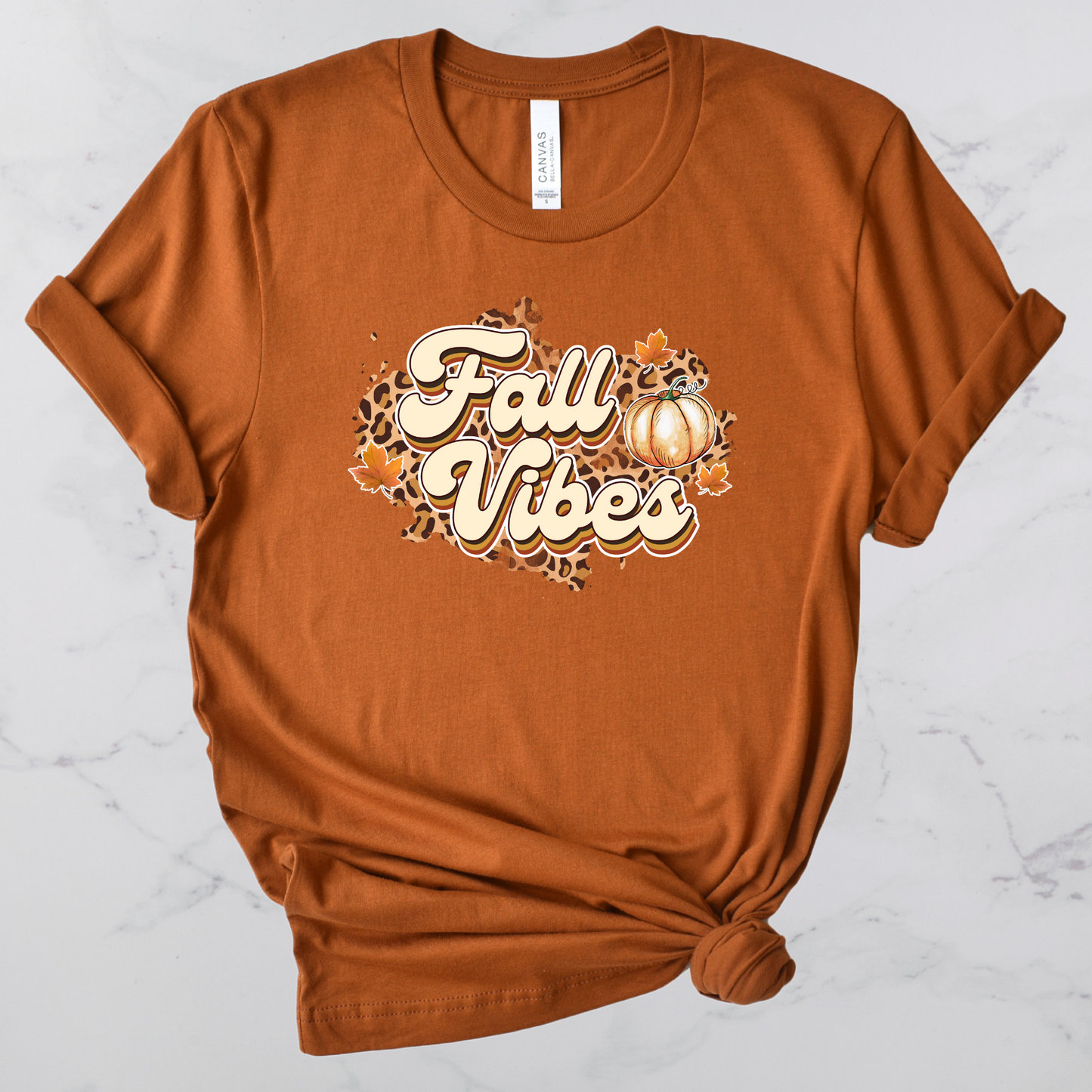 Fall Vibes Short Sleeve Graphic Tee