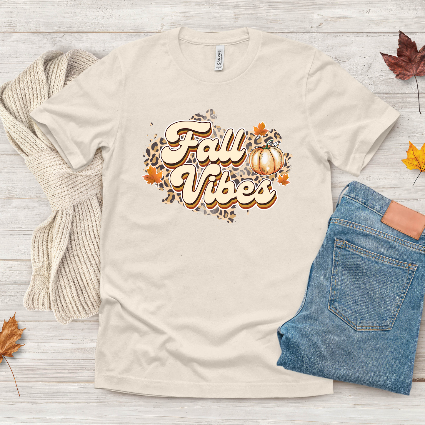 Fall Vibes Short Sleeve Graphic Tee