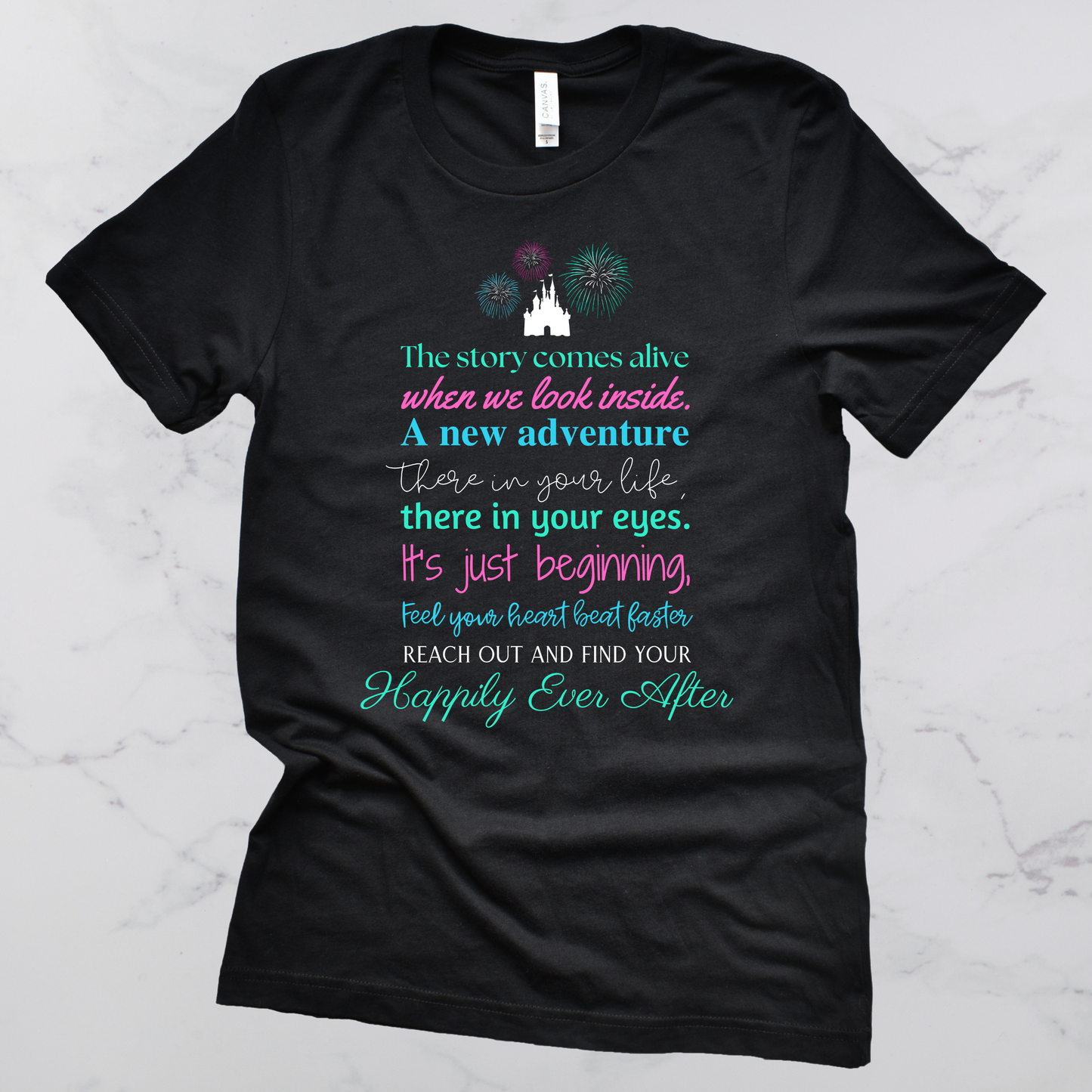 Happily Ever After Short Sleeve Graphic Tee