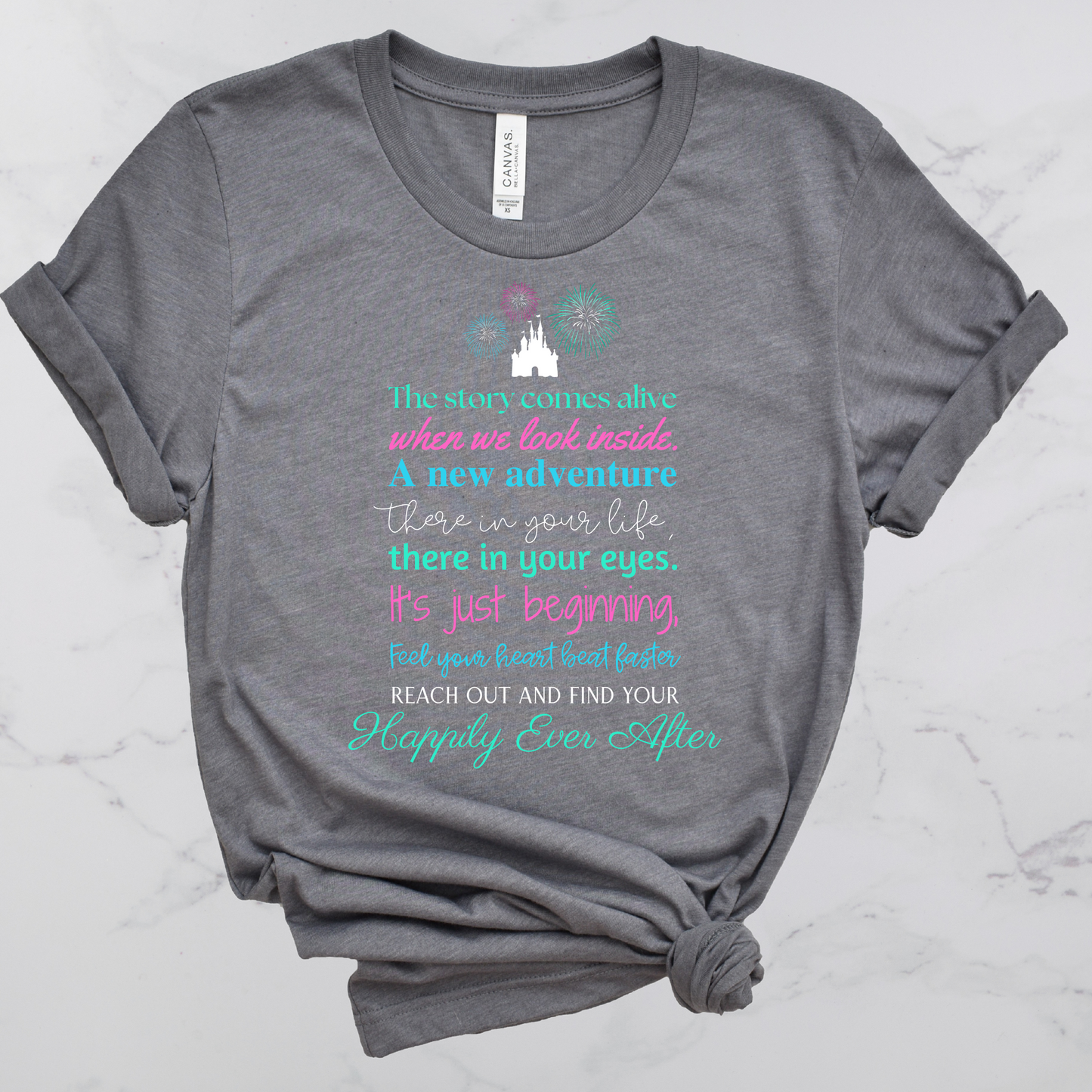 Happily Ever After Short Sleeve Graphic Tee