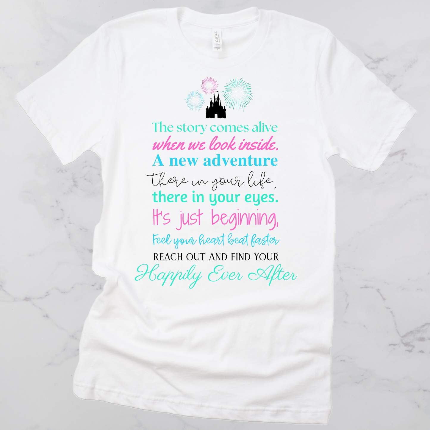 Happily Ever After Short Sleeve Graphic Tee