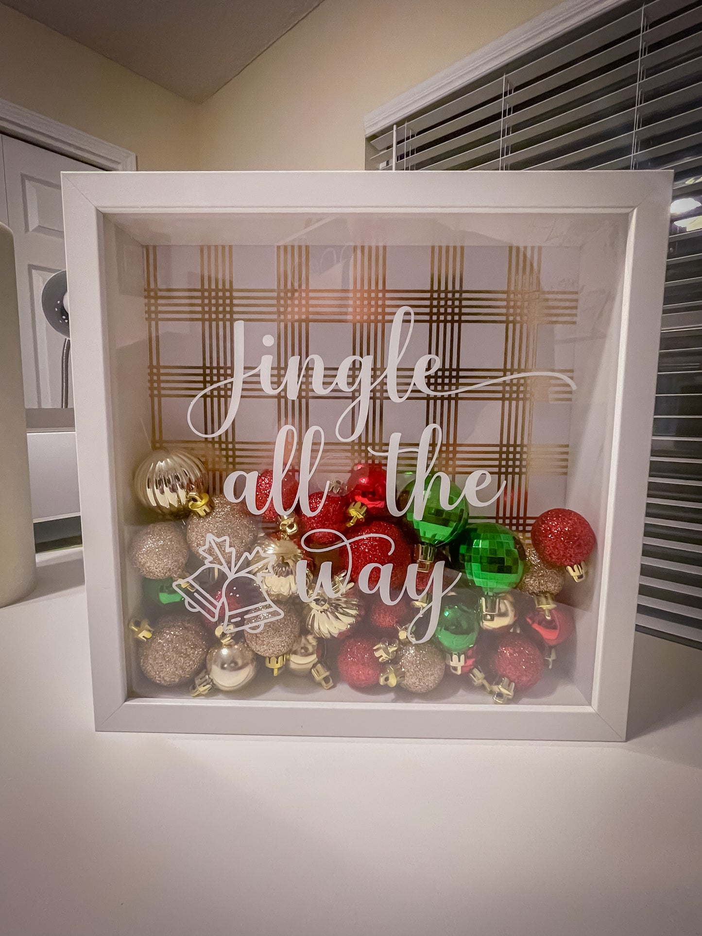 Christmas Themed Shadow Box