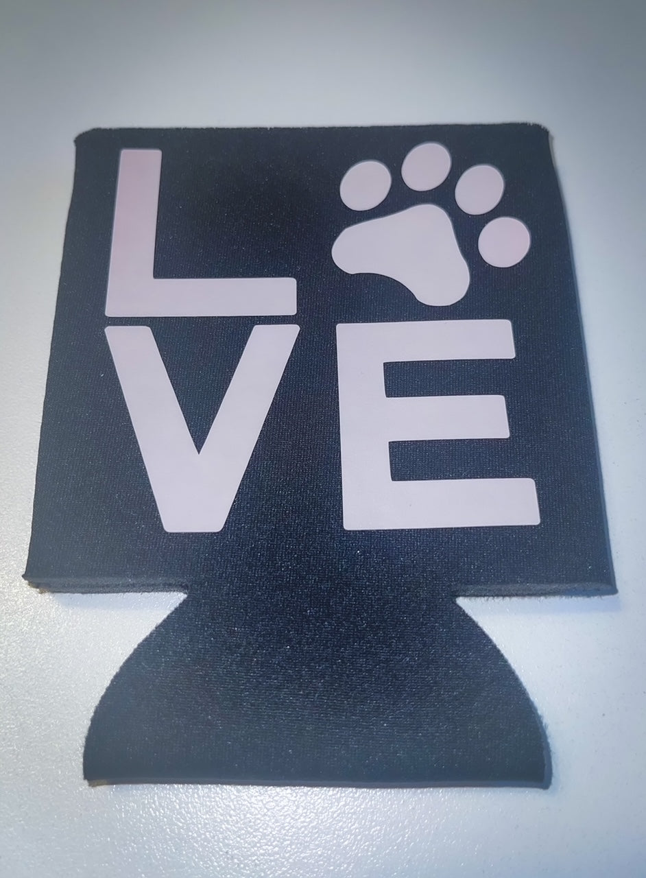 Dog Themed Can & Bottle Sleeve