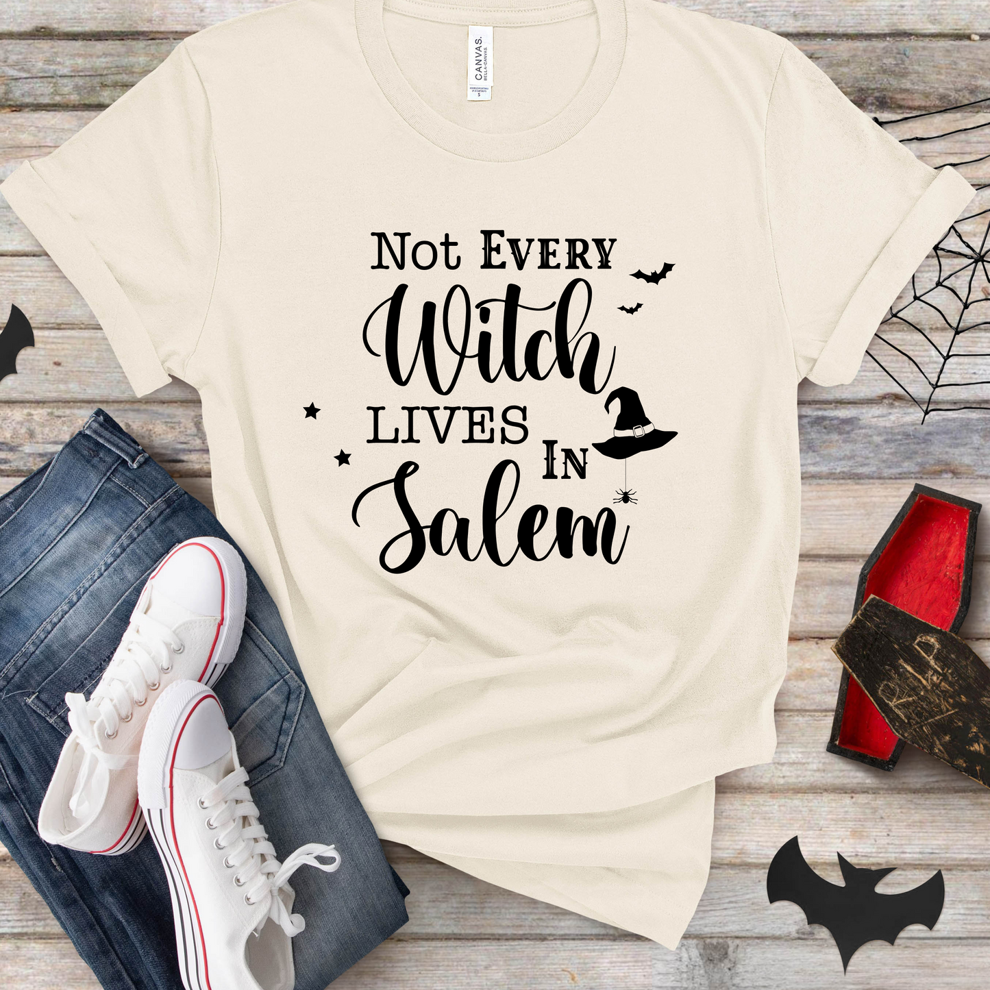 Salem Witch Short Sleeve Graphic Tee