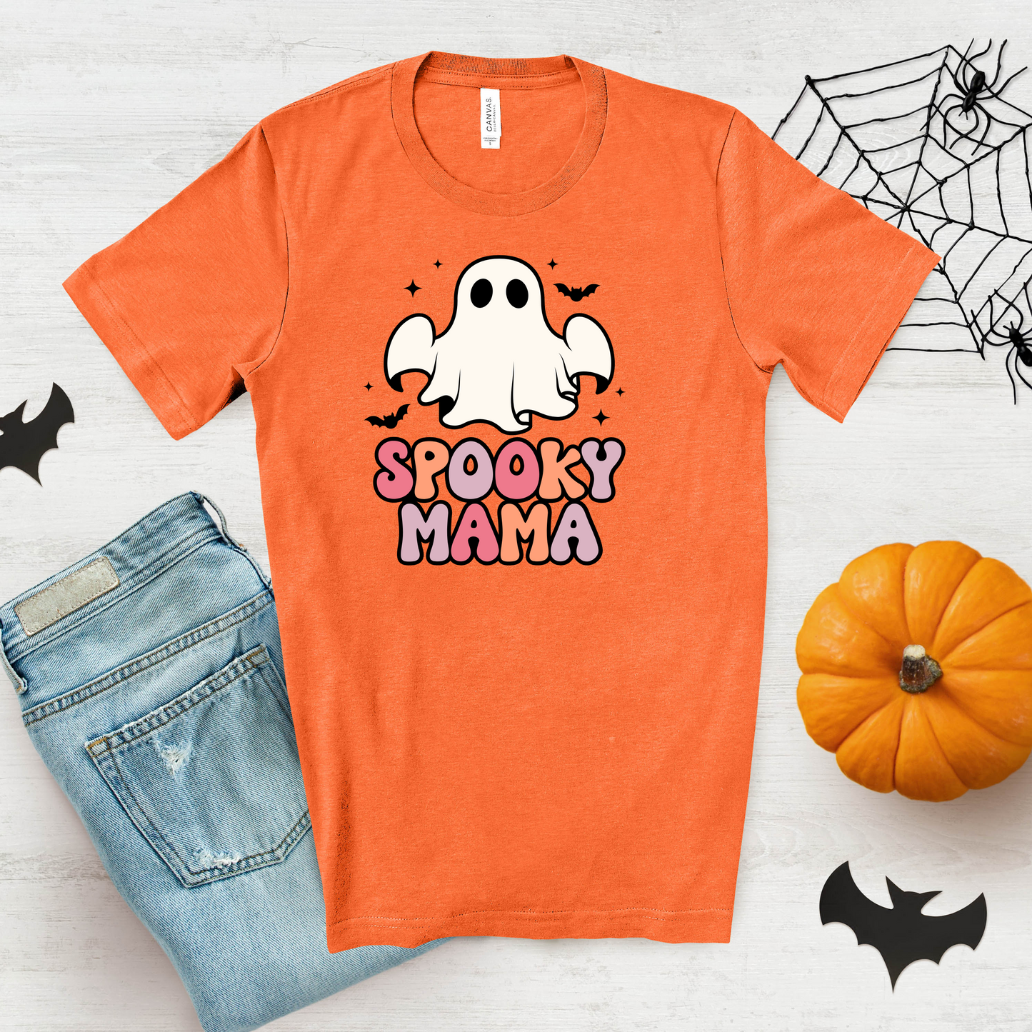 Spooky Mama Short Sleeve Graphic Tee