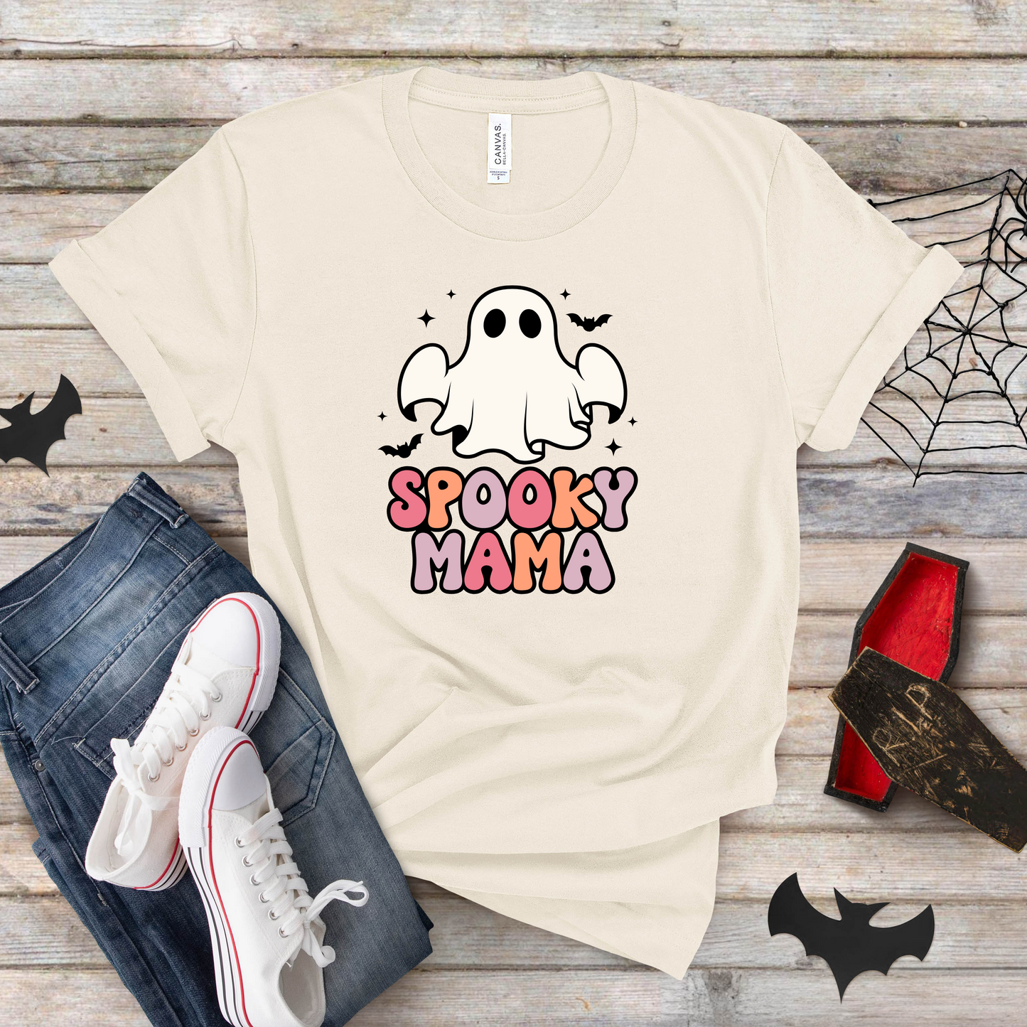 Spooky Mama Short Sleeve Graphic Tee