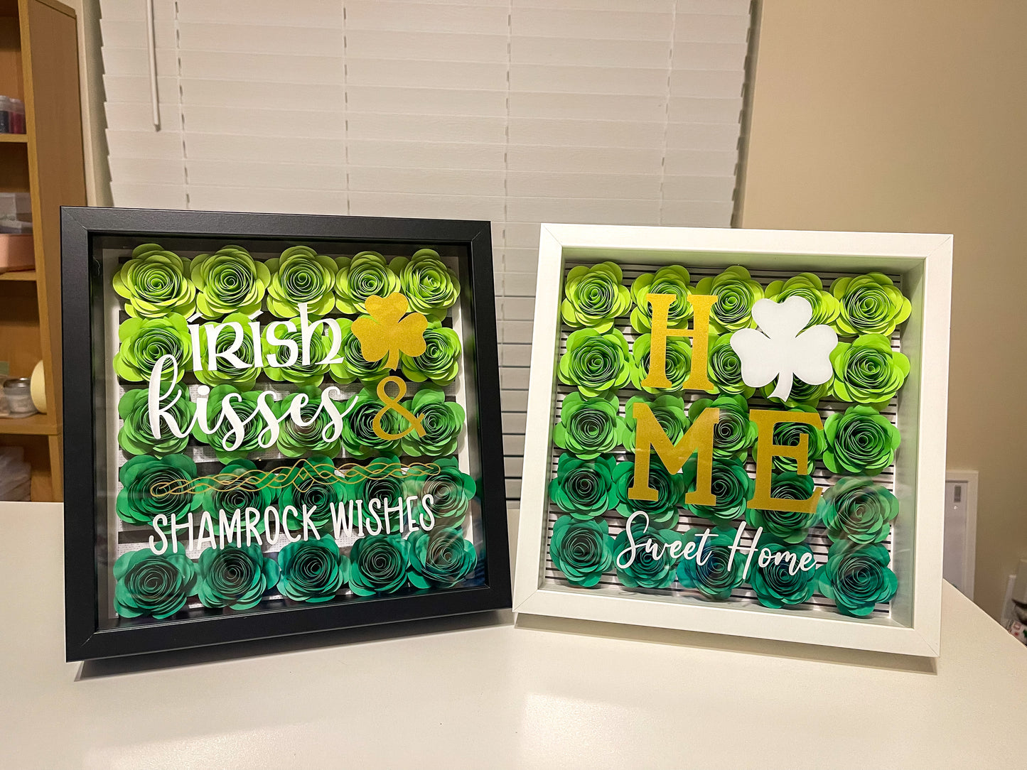 St. Patrick's Day Themed Shadow Box