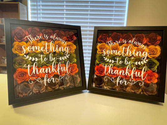 Something to be Thankful For Shadow Box