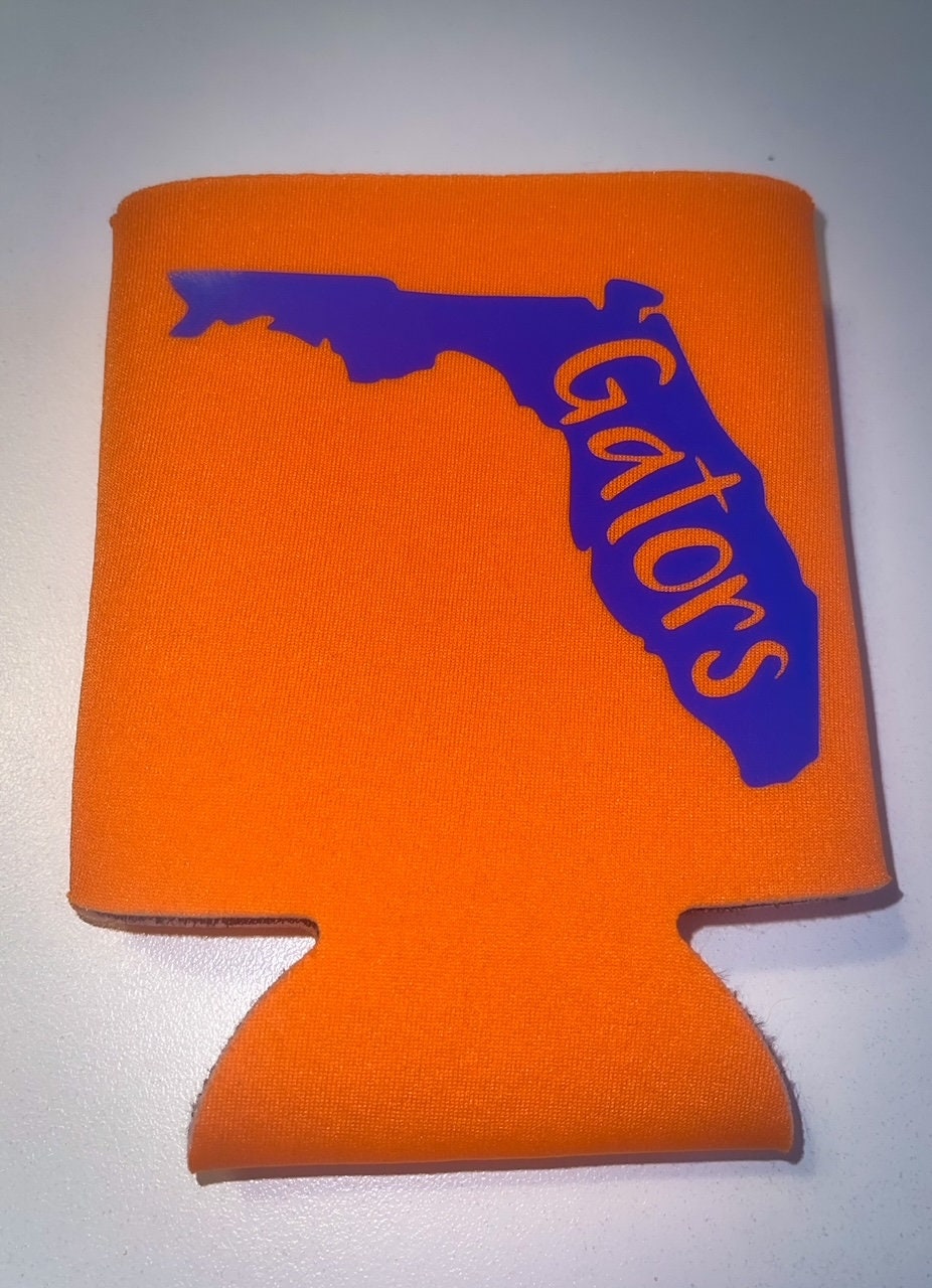 Gators Can & Bottle Sleeves, Cozies, Drinking, Can Cooler, Can Sleeve, Bottle Sleeve