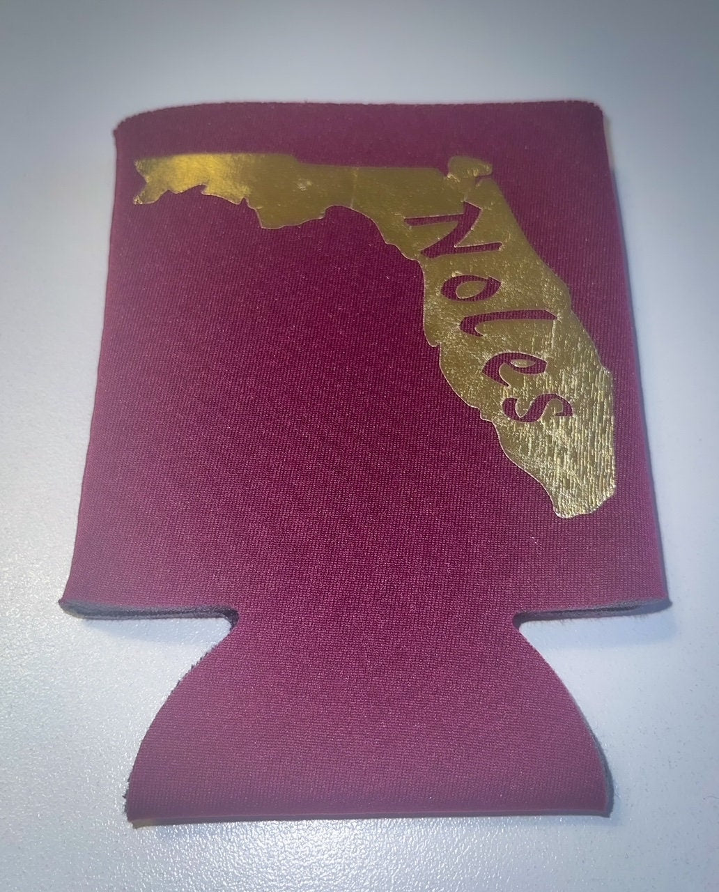 Seminoles Can & Bottle Sleeves, Cozies, Drinking, Can Cooler, Can Sleeve, Bottle Sleeve