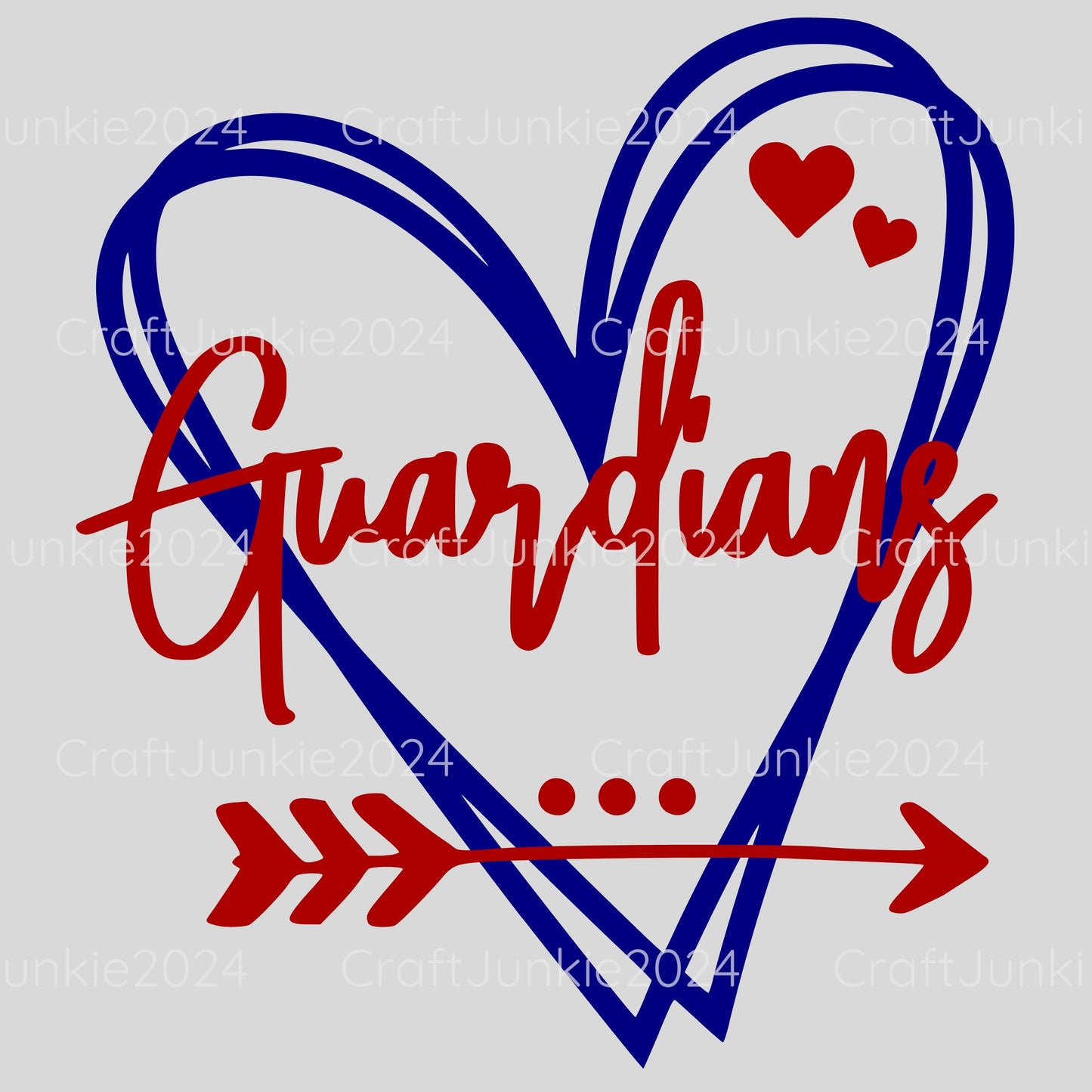 Guardians Vinyl Heart Decal, Sticker, Heart, Decal, Vinyl, Cup Decal, Window Decal, Yeti Decal, Tervis Decal, Rtic Decal