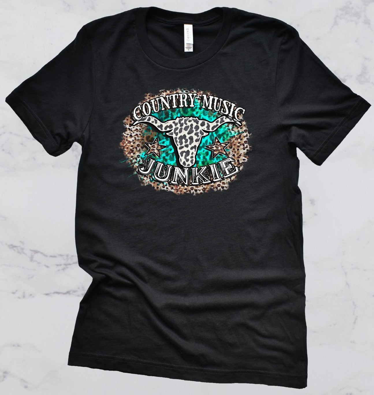 Country Music Junkie Short Sleeve T-Shirt
