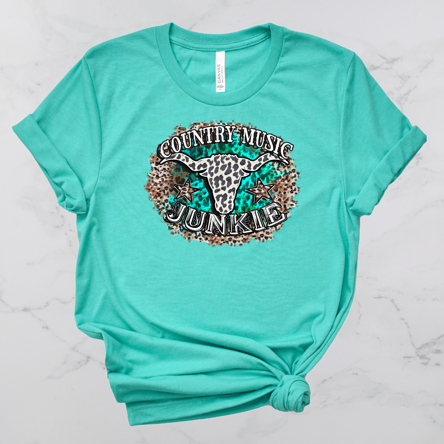 Country Music Junkie Short Sleeve T-Shirt