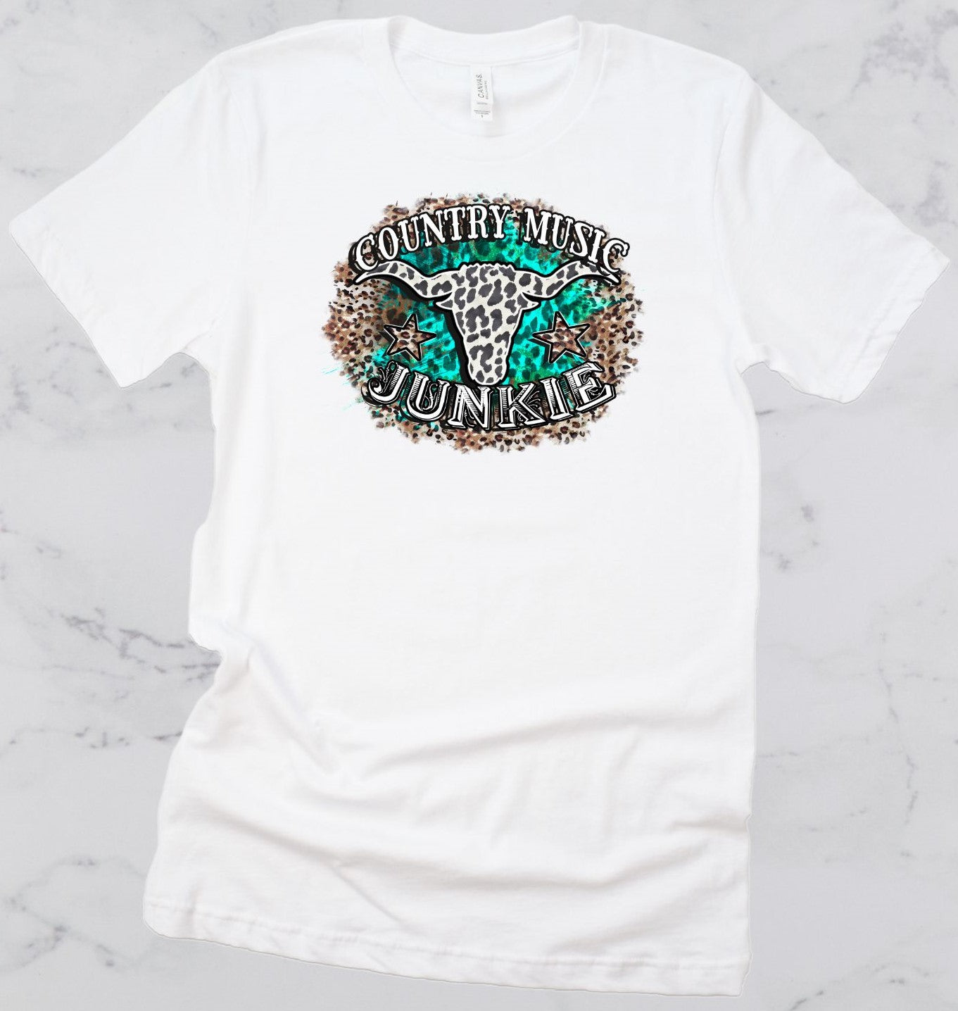 Country Music Junkie Short Sleeve T-Shirt