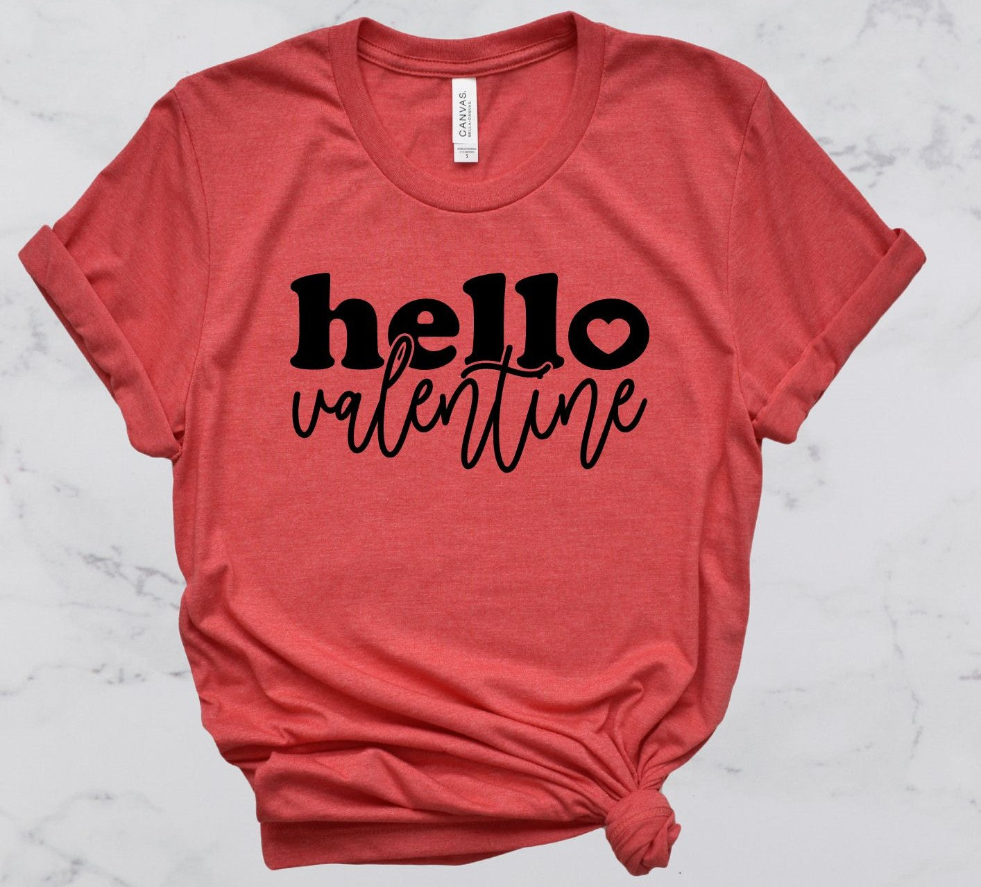 Hello Valentine Short Sleeve T-Shirt
