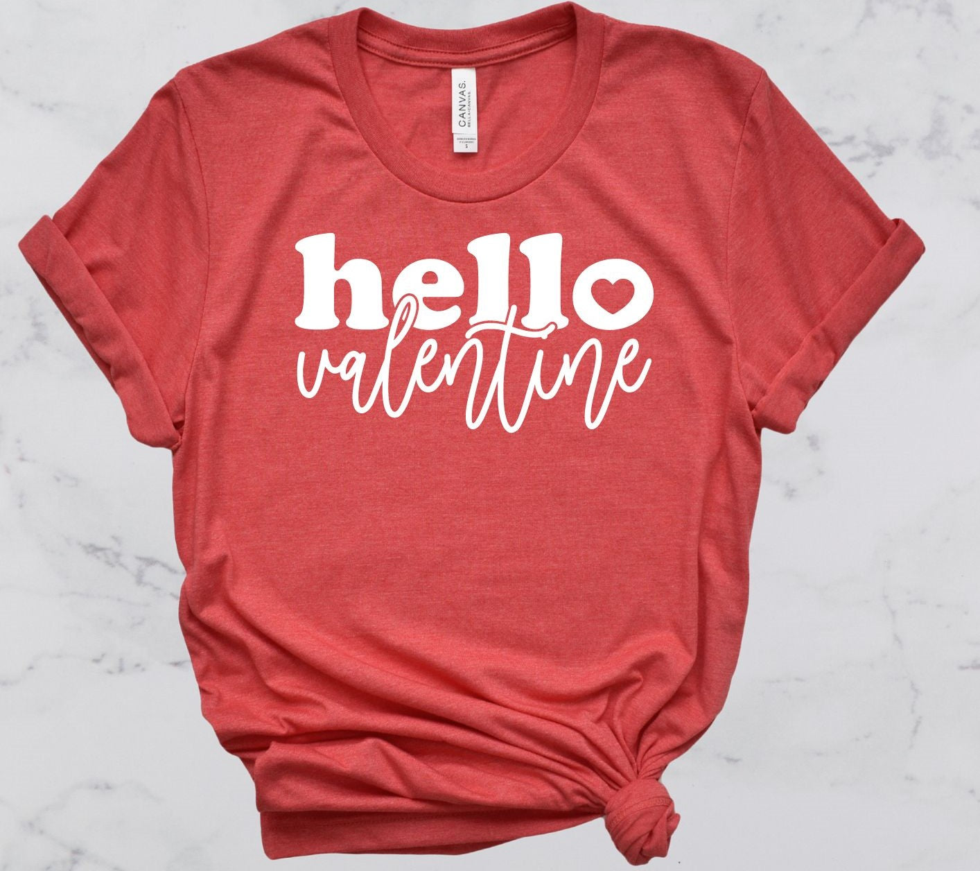 Hello Valentine Short Sleeve T-Shirt