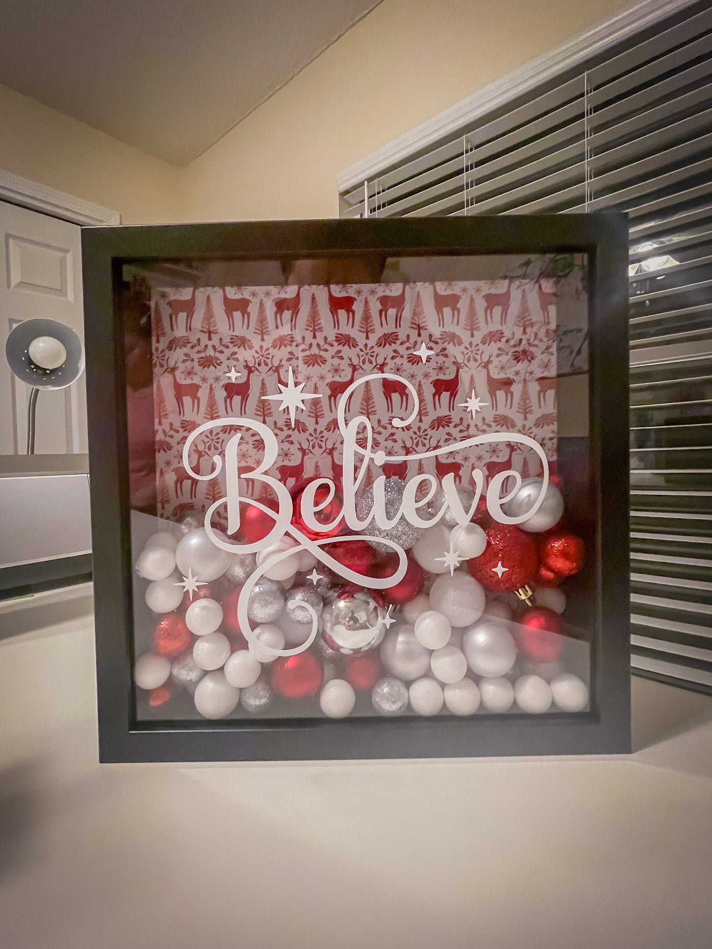 Christmas Themed Shadow Box