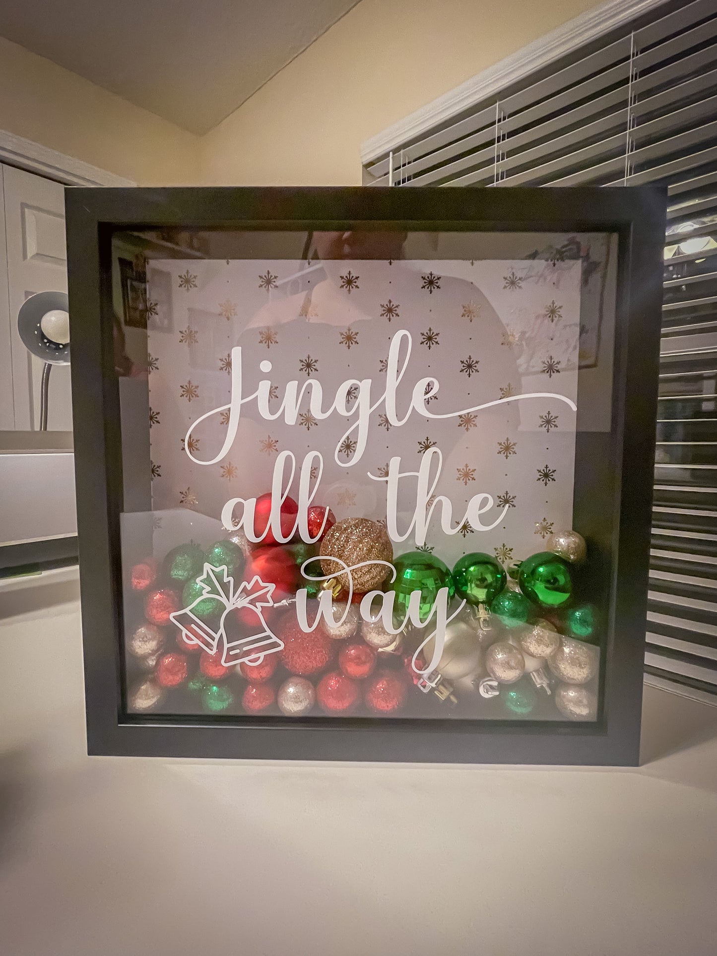 Christmas Themed Shadow Box