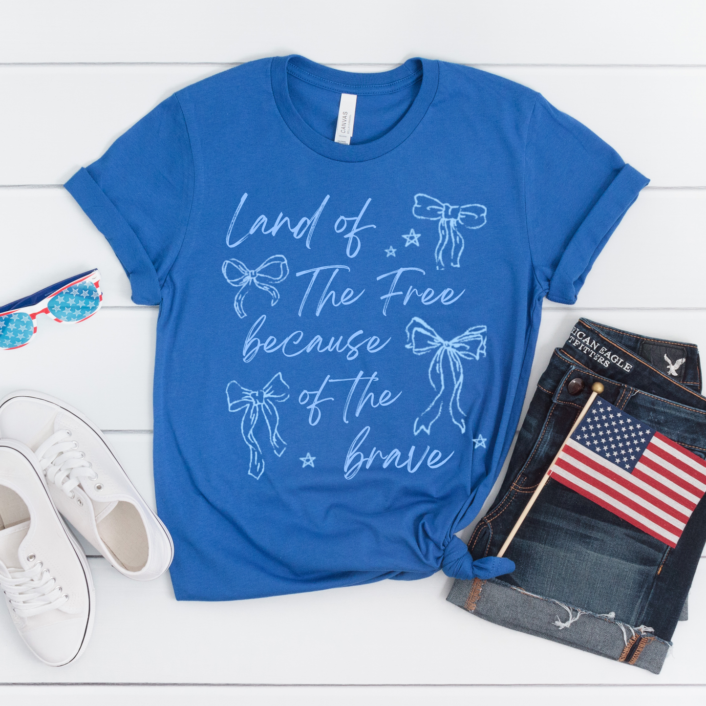 Land of the Free Short Sleeve T-Shirt