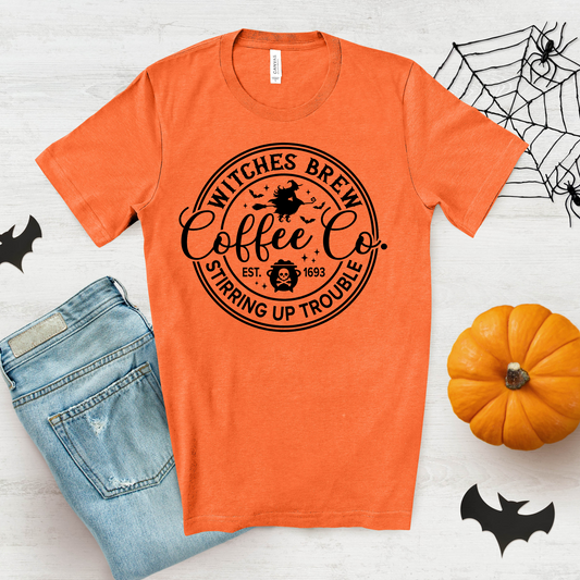 Witches Brewing Coffee Company Short Sleeve Graphic Tee