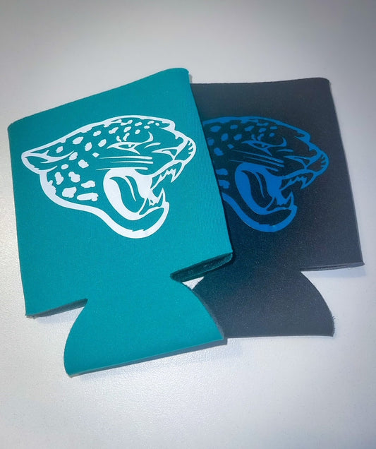Jaguars Can & Bottle Sleeves, Cozies, Drinking, Can Cooler, Can Sleeve, Bottle Sleeve