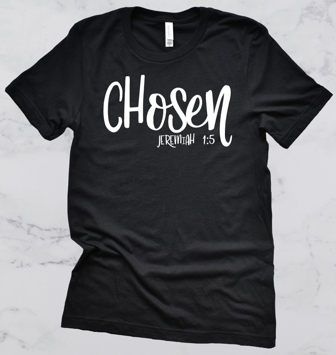 Chosen Bible Verse Short Sleeve T-Shirt